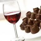 Wine and chocolate tasting